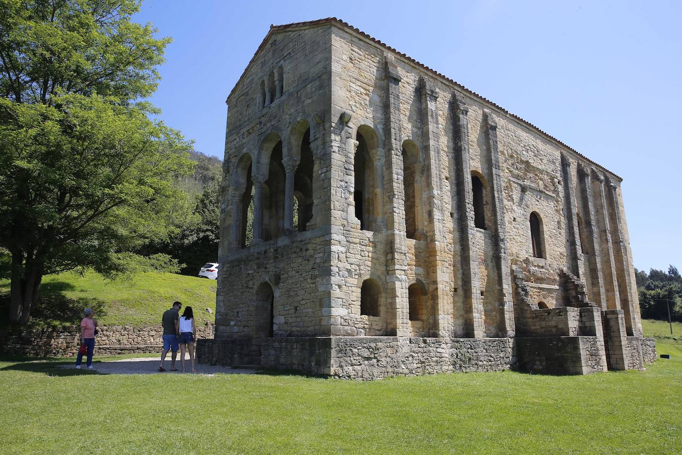 Santa María del Naranco, en Oviedo