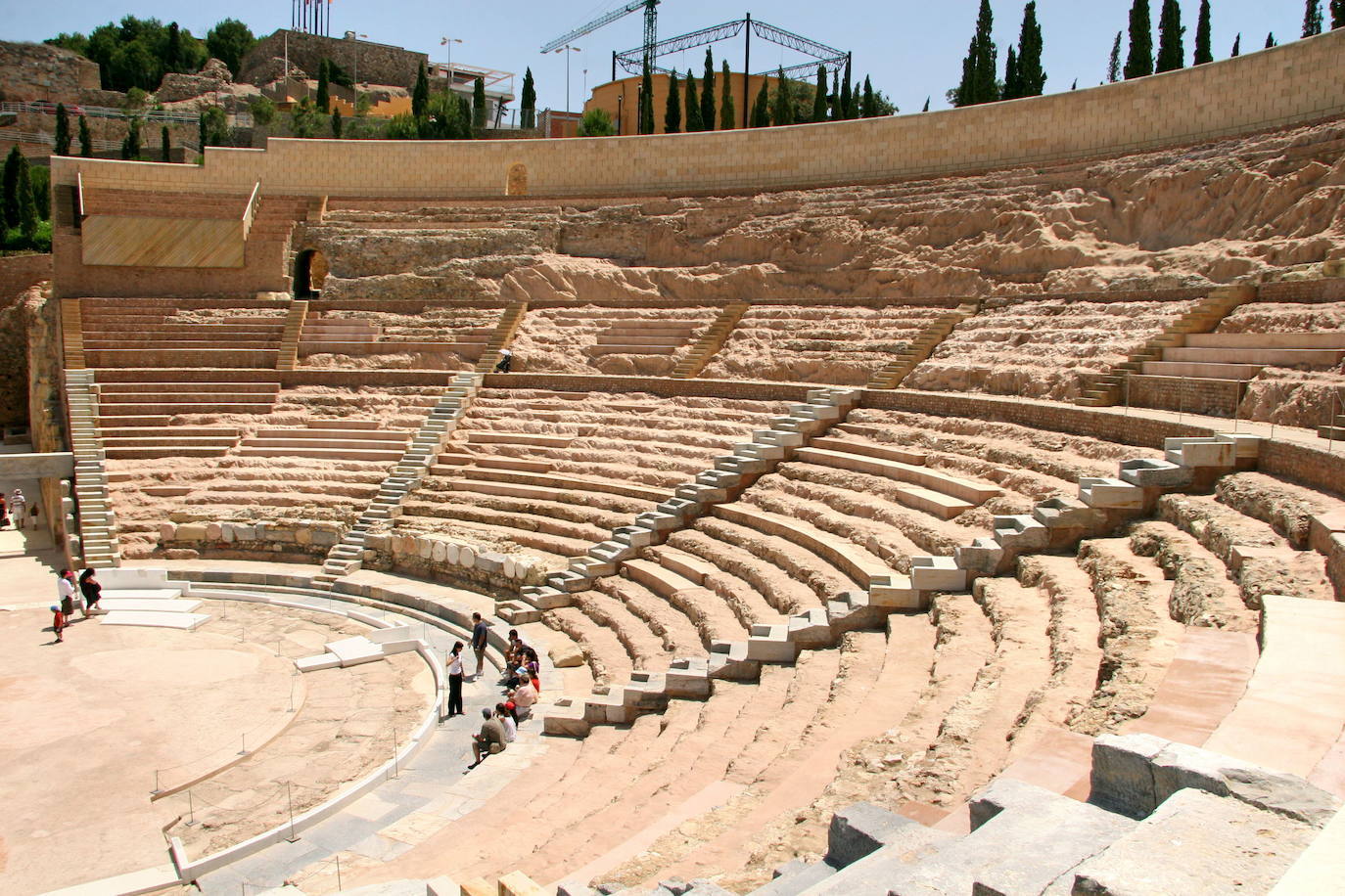 Teatro Romano, Cartagena, Murcia.