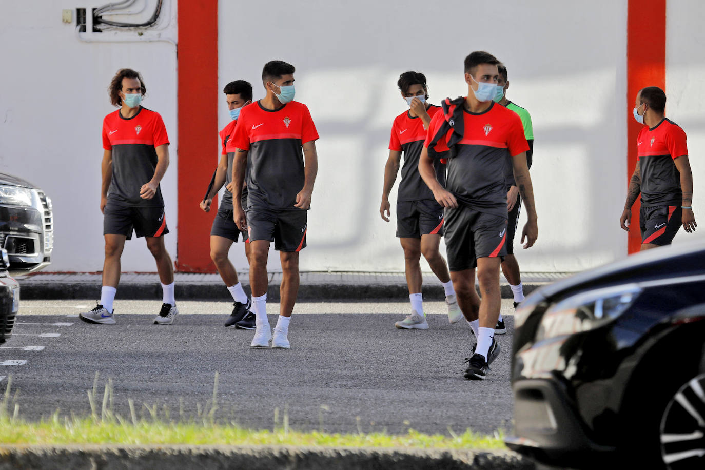 Fotos: Entrenamiento del Sporting (19/08/2020)