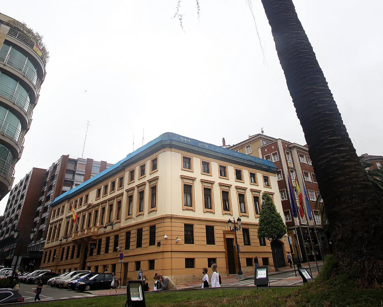 Las dependencias de la Policía Nacional. 