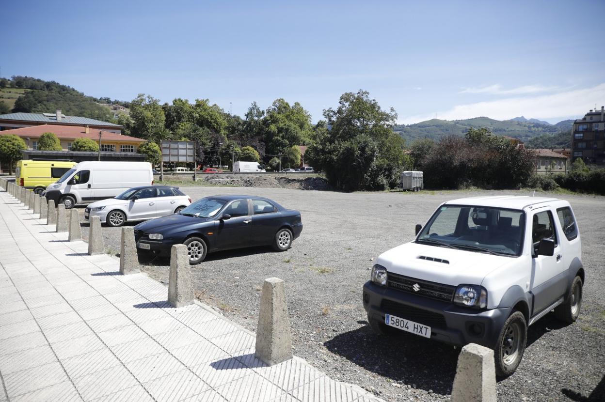 Zona donde se ubicará el aparcamiento disuasorio, que tendrá más de 400 plazas. 