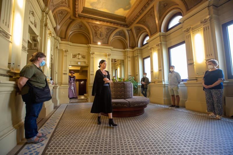 Fotos: Visitas teatralizadas al Palacio Valdés