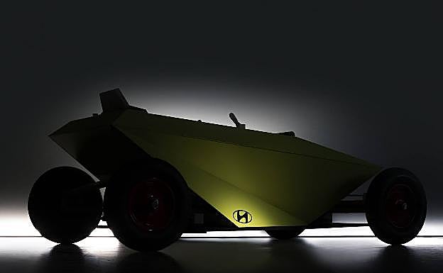 Hyundai desvela el Soapbox ride, un vehículo impulsado por la gravedad