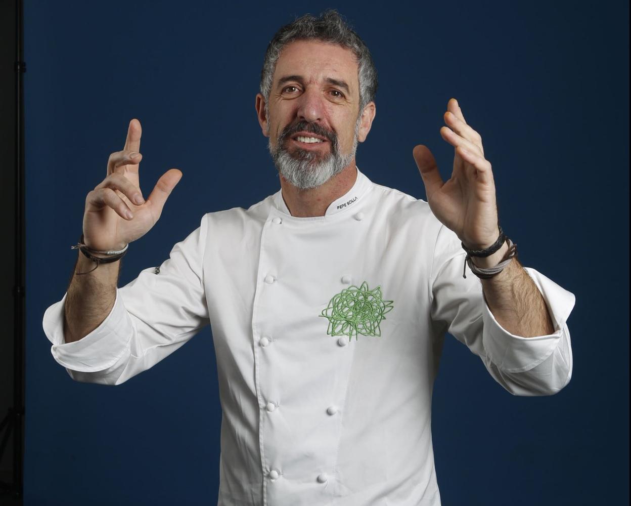 Pepe Solla, optmista ante el futuro. 