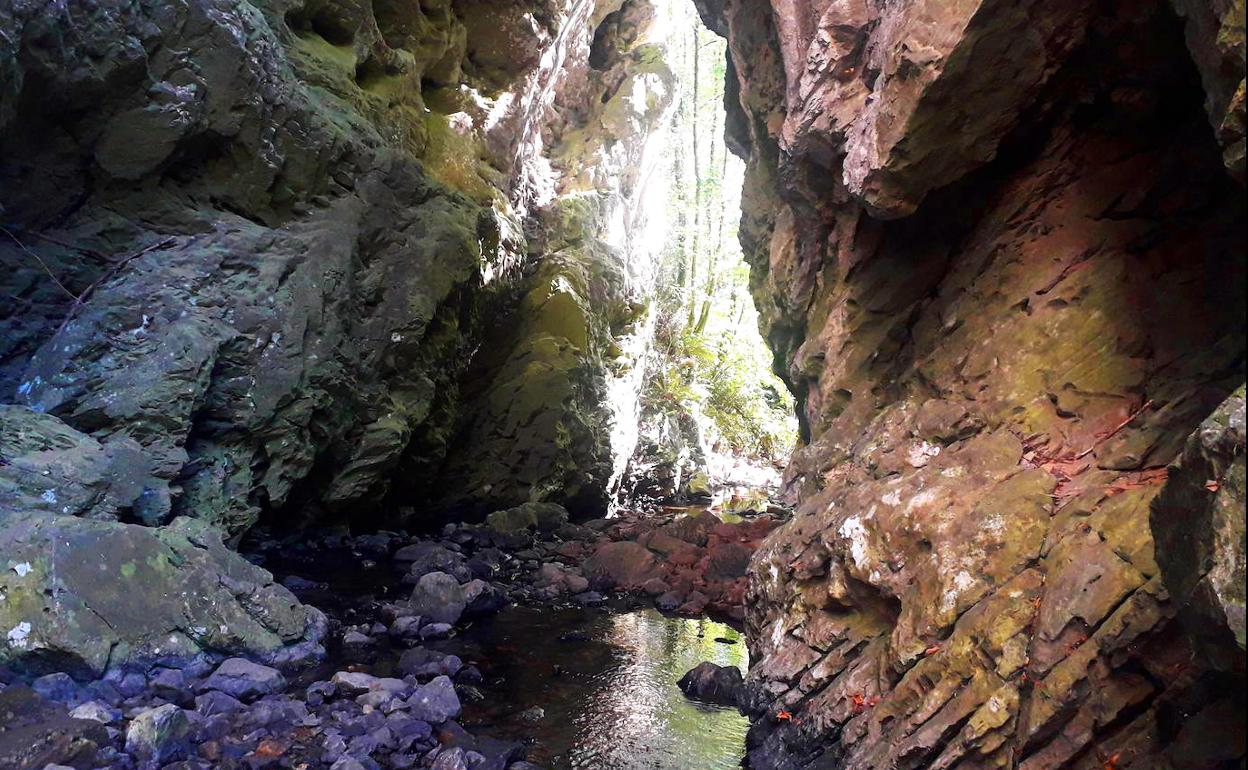 Ruta de los Covarones del río Tuernes