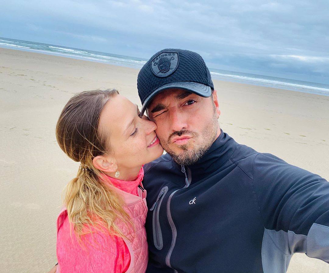 David Bustamante y Yana Olina, de vacaciones en Cantabria.