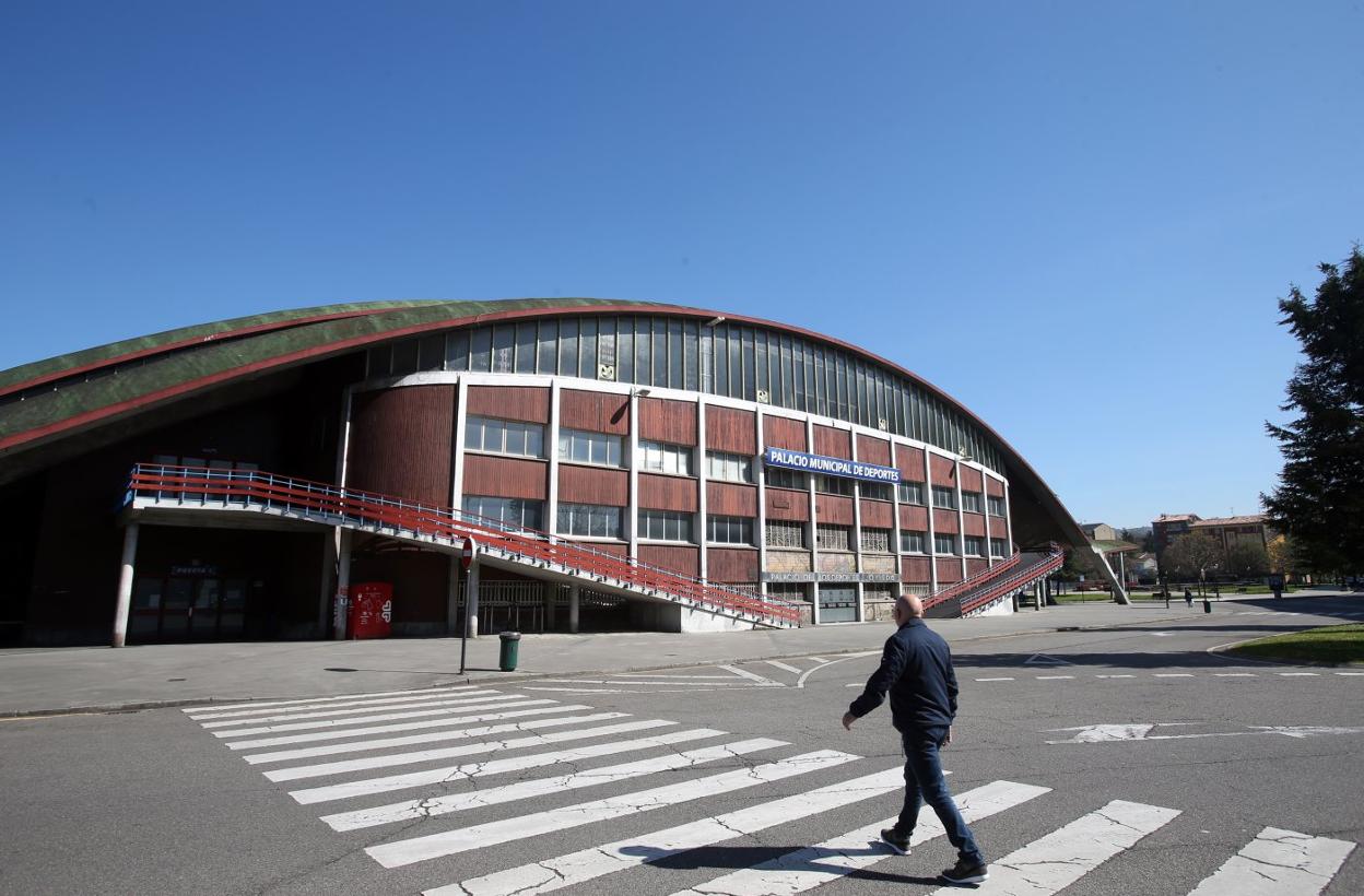 El Palacio de los Deportes. 