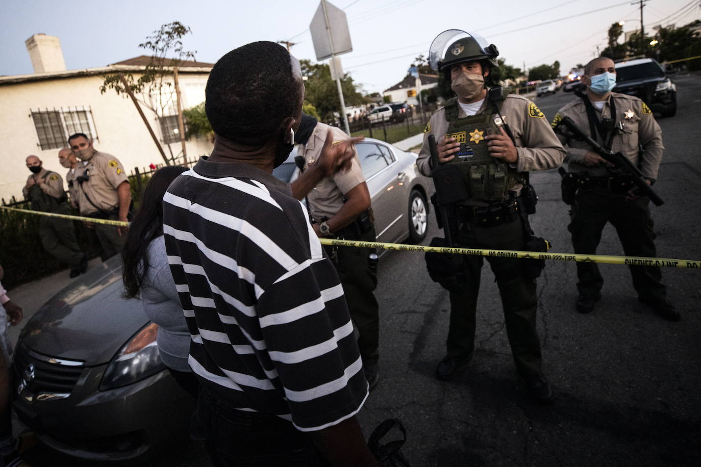 Las imágenes de las manifestaciones, con carteles en los que se lee 'Black Lives Matter' y jóvenes enfrentándose a los agentes forman parte de la cotidianidad de Estados Unidos