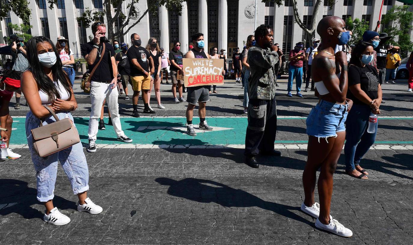 Las imágenes de las manifestaciones, con carteles en los que se lee 'Black Lives Matter' y jóvenes enfrentándose a los agentes forman parte de la cotidianidad de Estados Unidos