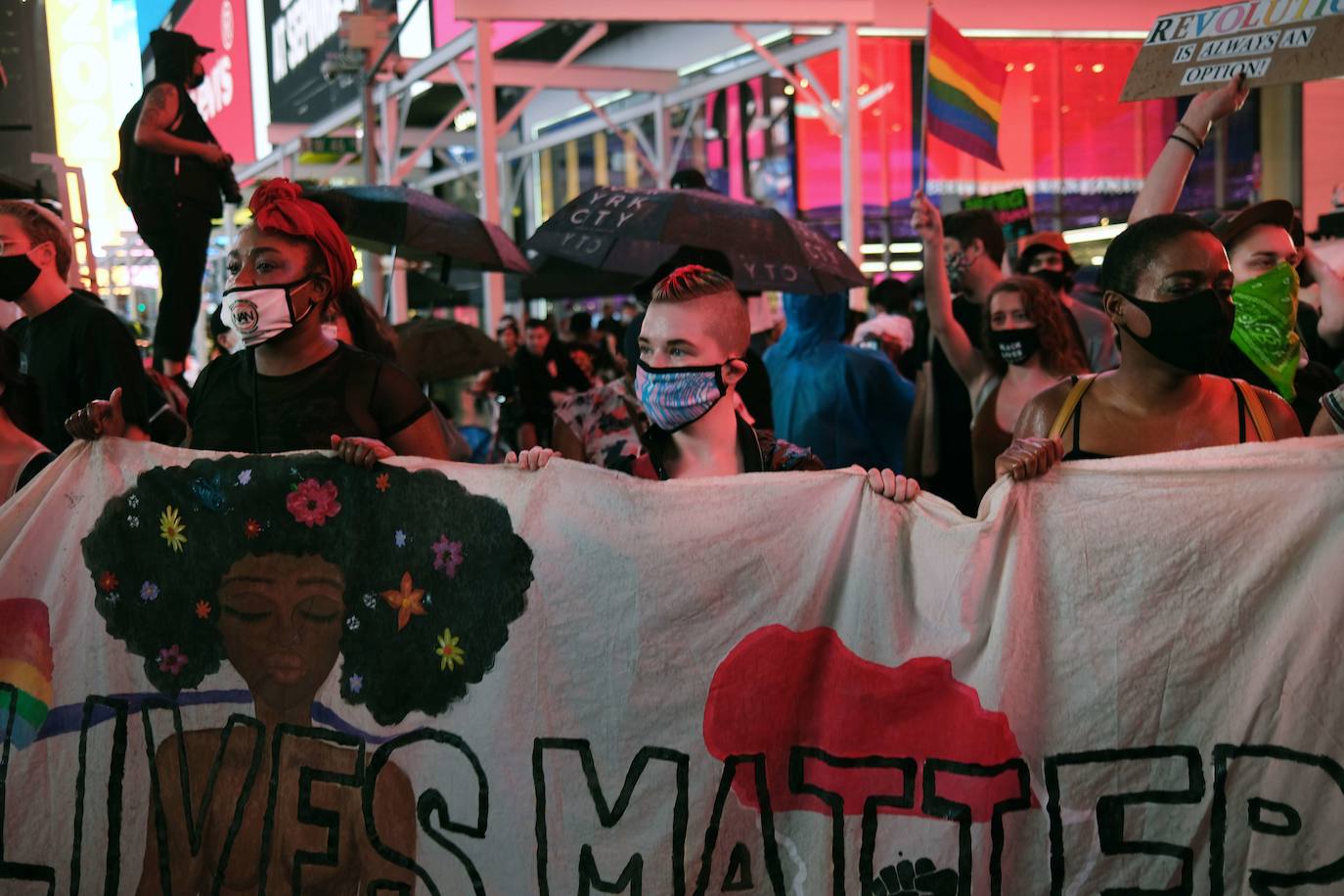Las imágenes de las manifestaciones, con carteles en los que se lee 'Black Lives Matter' y jóvenes enfrentándose a los agentes forman parte de la cotidianidad de Estados Unidos