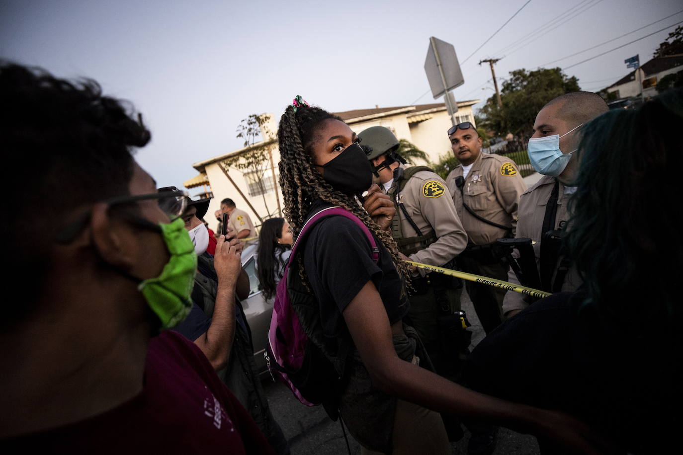 Las imágenes de las manifestaciones, con carteles en los que se lee 'Black Lives Matter' y jóvenes enfrentándose a los agentes forman parte de la cotidianidad de Estados Unidos