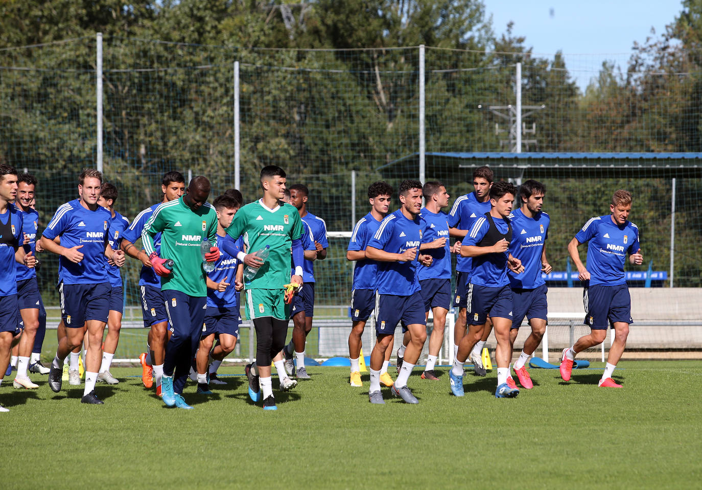 Fotos: Entrenamiento del Real Oviedo (08-09-2020)