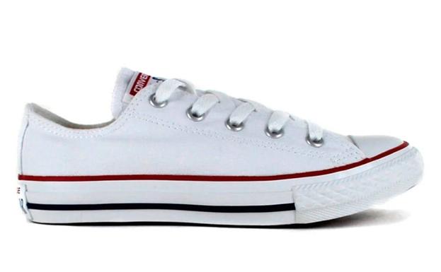 Zapatillas Chuck Taylor All Star en color blanco.