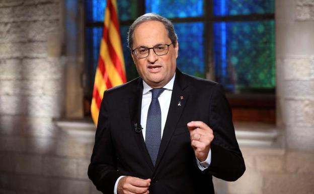 El presidente de la Generalitat, Quim Torra.