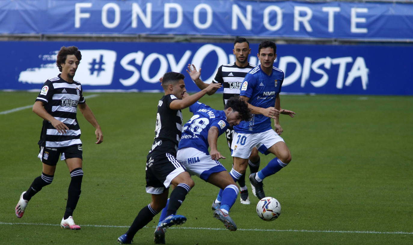 Los azules empataron ante el Cartagena en su estreno, después de fallar muchas ocasiones