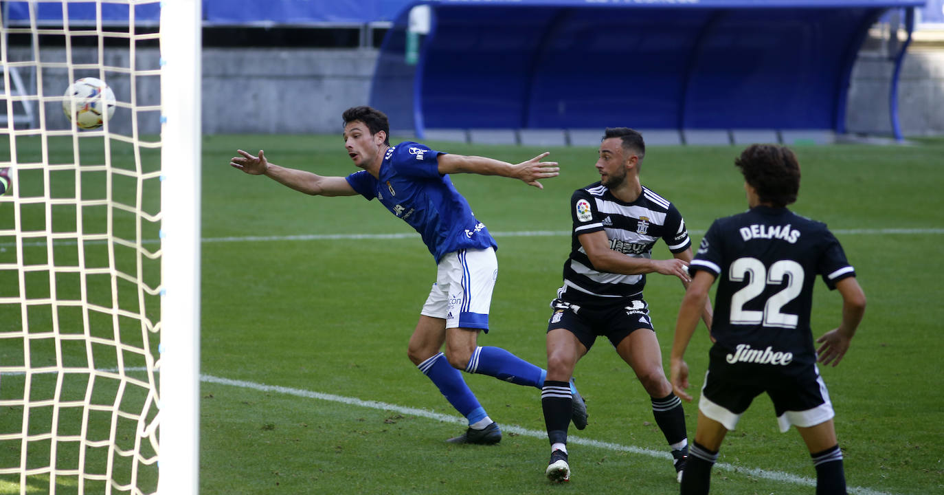 Los azules empataron ante el Cartagena en su estreno, después de fallar muchas ocasiones