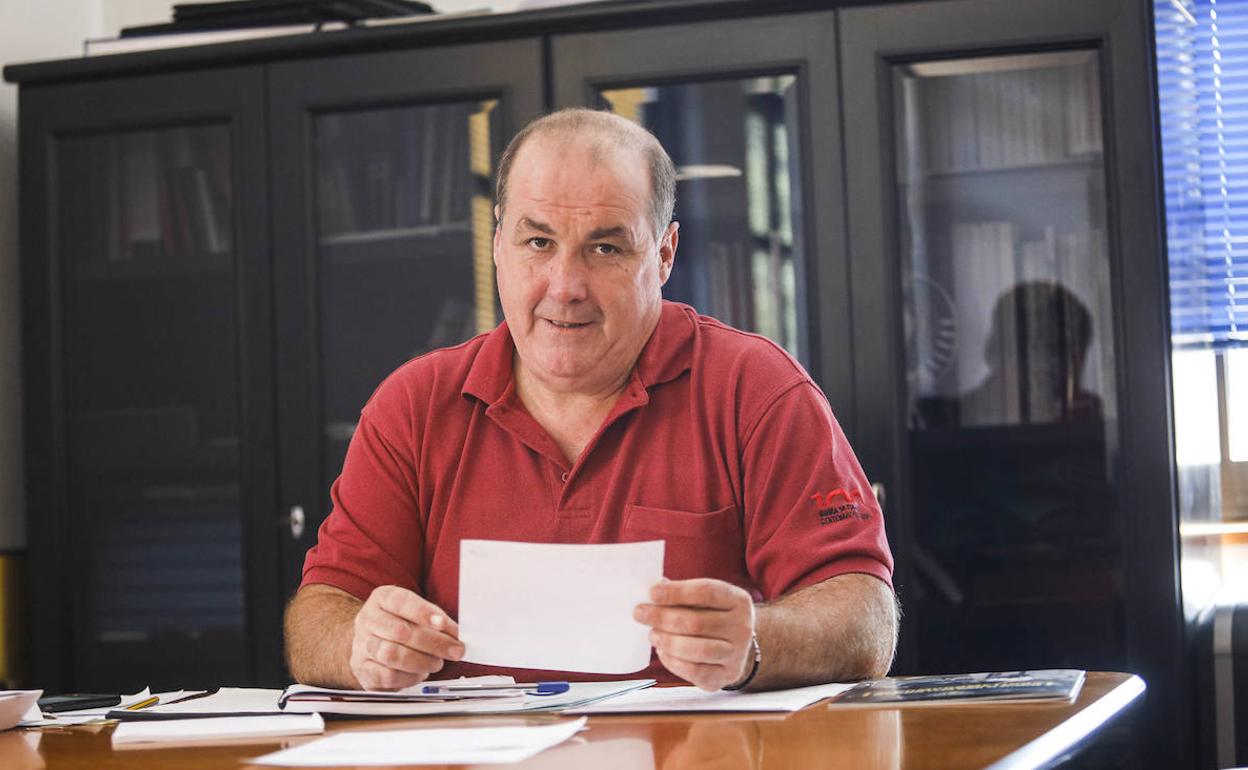 El alcalde de San Martín del Rey Aurelio, José Ángel Álvarez 'Quirós'. 