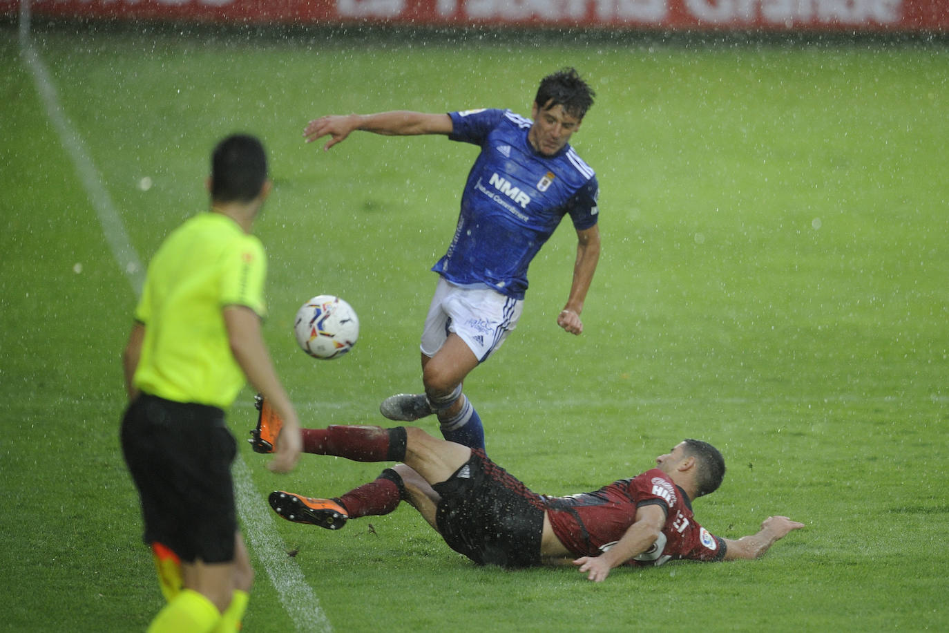 Fotos: Mirandés 1-1 Real Oviedo, en imágenes