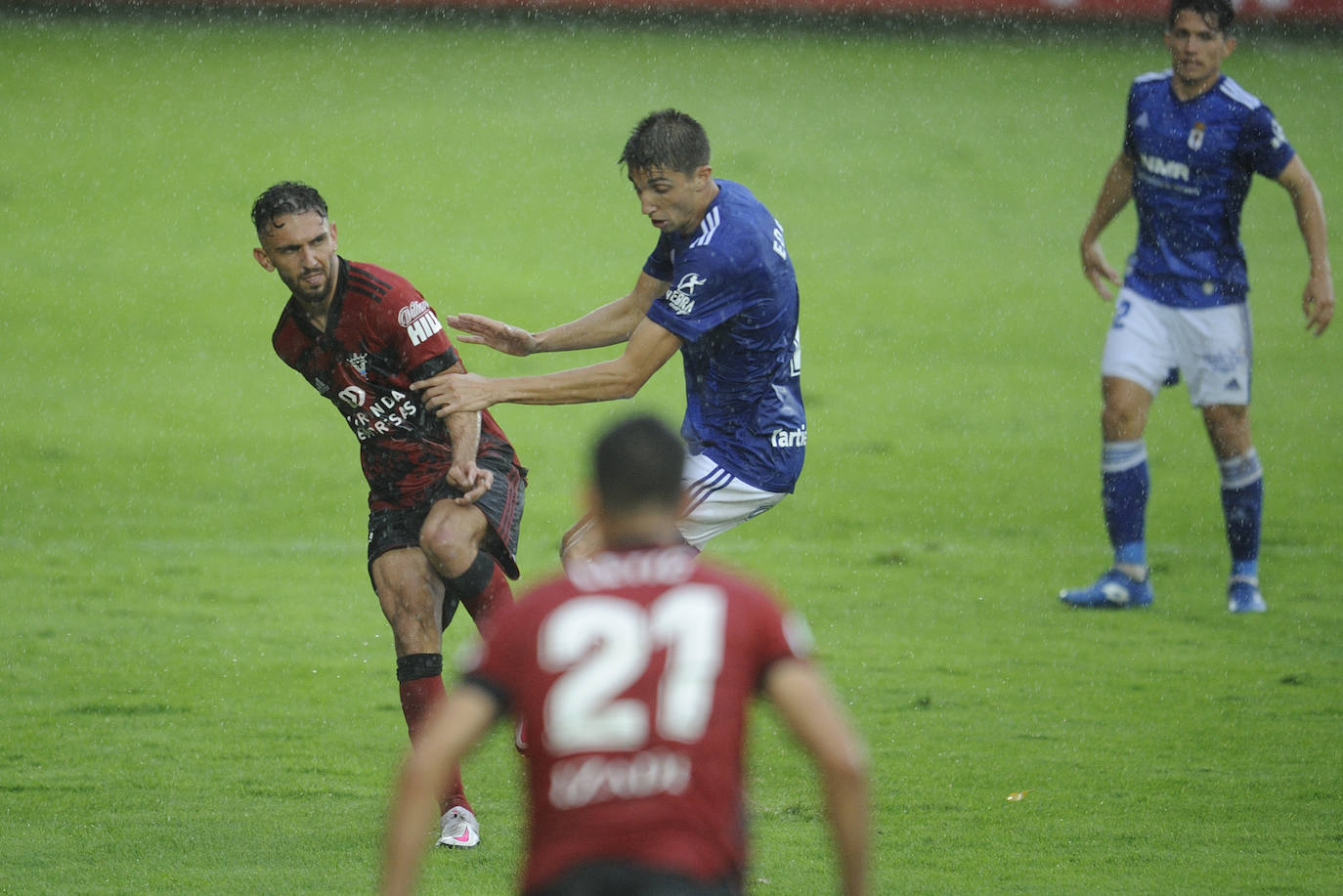 Fotos: Mirandés 1-1 Real Oviedo, en imágenes