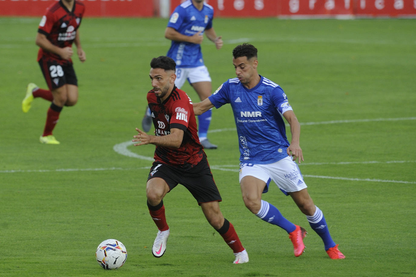 Fotos: Mirandés 1-1 Real Oviedo, en imágenes