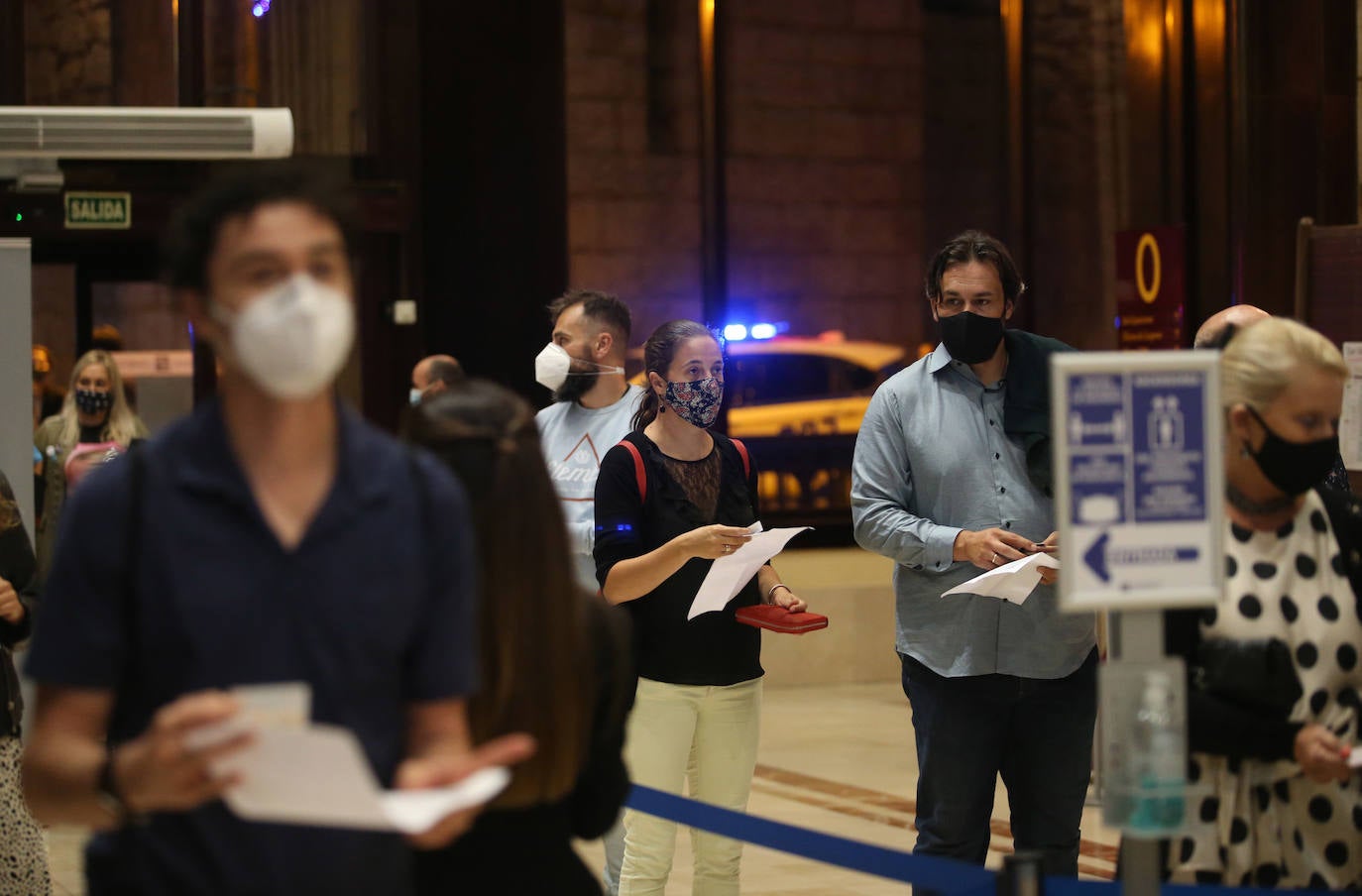 Hizo de la noche previa al día grande de San Mateo todo un espectáculo.