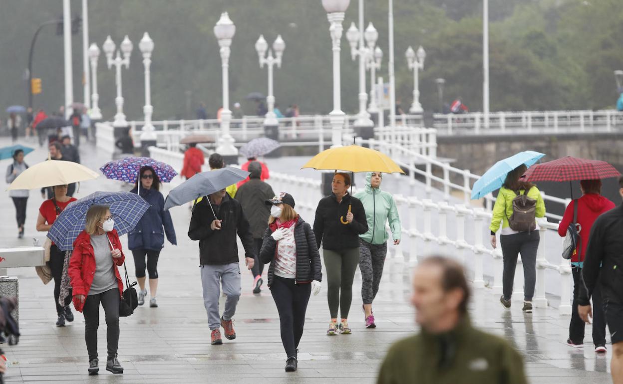 Tiempo en Asturias | Lluvia durante seis días y temperaturas que comienzan a caer