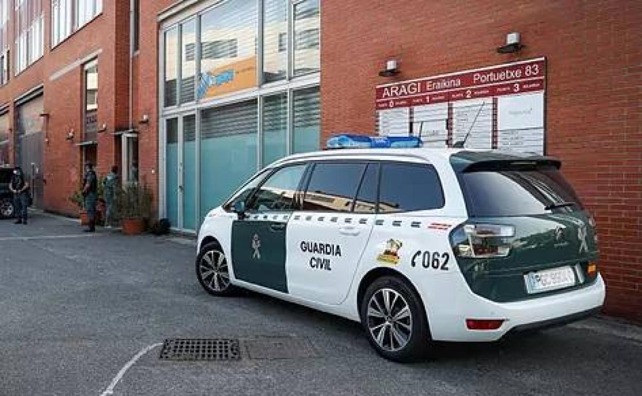 Una patrulla de la Guardia Civil