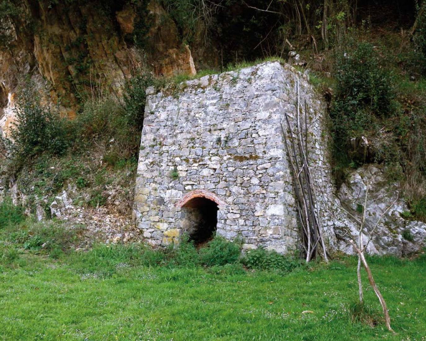 El horno de cal de San Esteban.