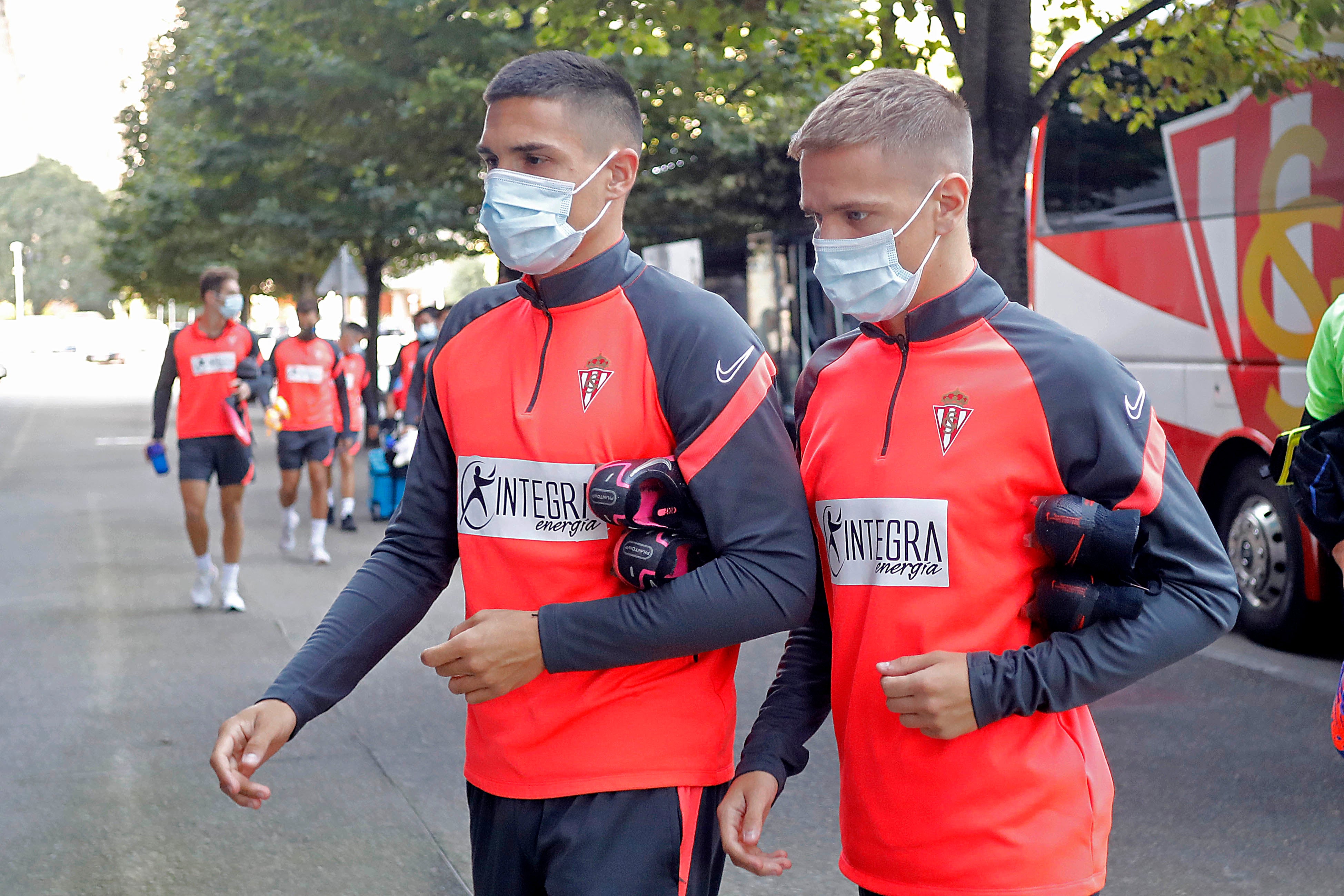 Sesión preparatoria de los rojiblancos para el partido del sábado frente al Girona (18.15 horas)