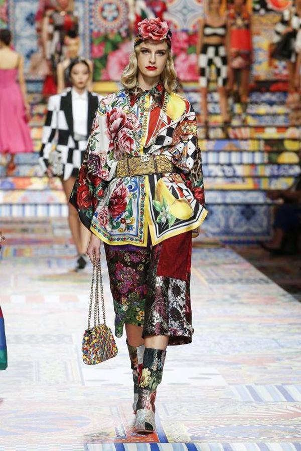 Fotos: Dolce&amp;Gabbana y su patchwork de azulejos sicilianos