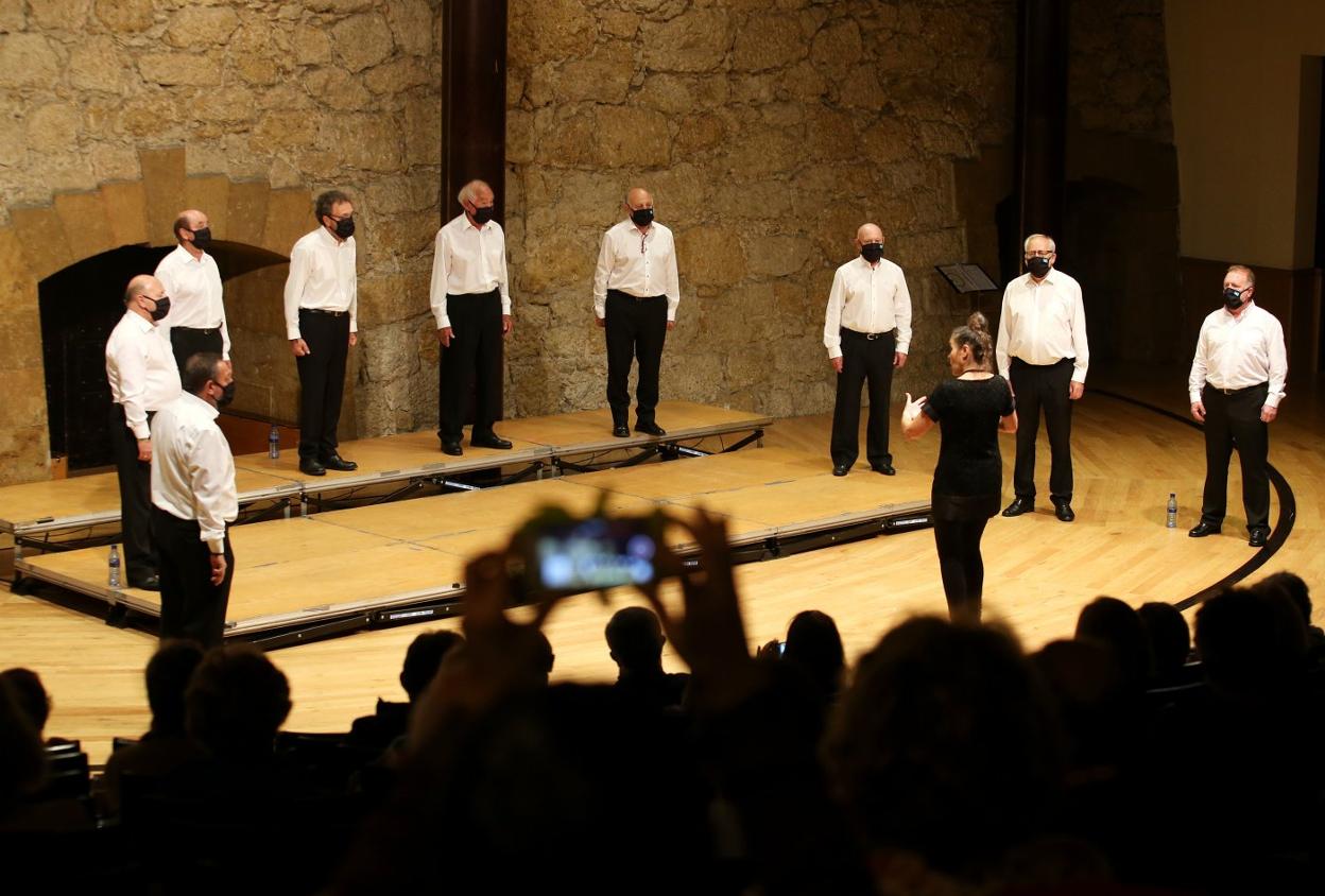 Encuentro de cuatro corales en el Auditorio