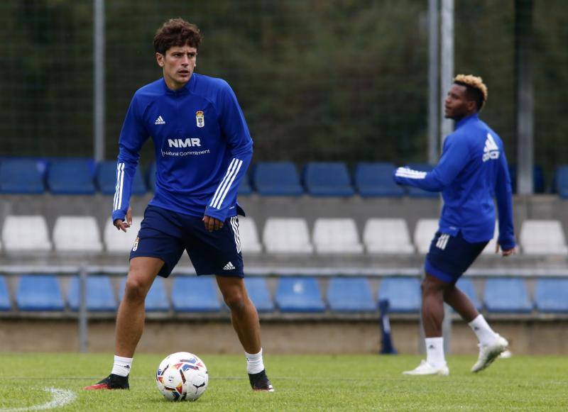 Los azules han entrenado este jueves a las órdenes de Ziganda para preparar el partido de este sábado ante el Albacete. 