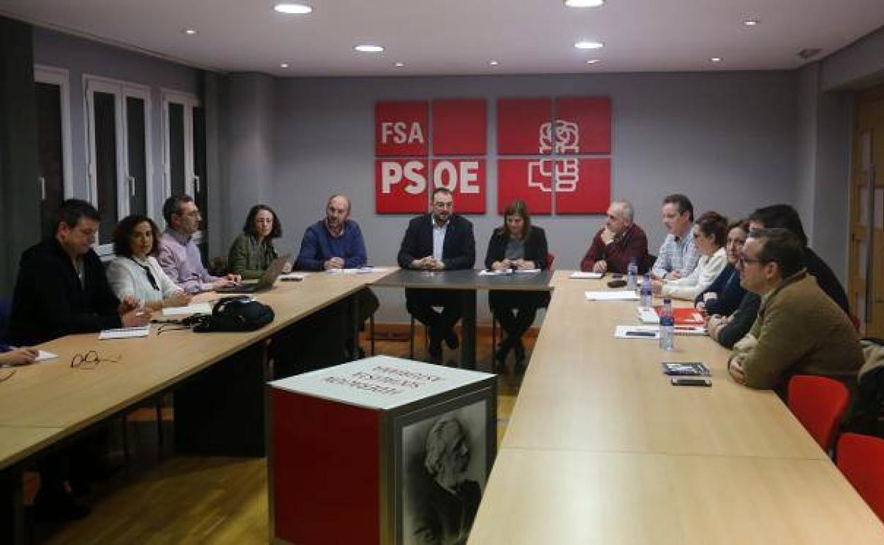 Reunión del comité electoral de la FSA, en una imagen de archivo.