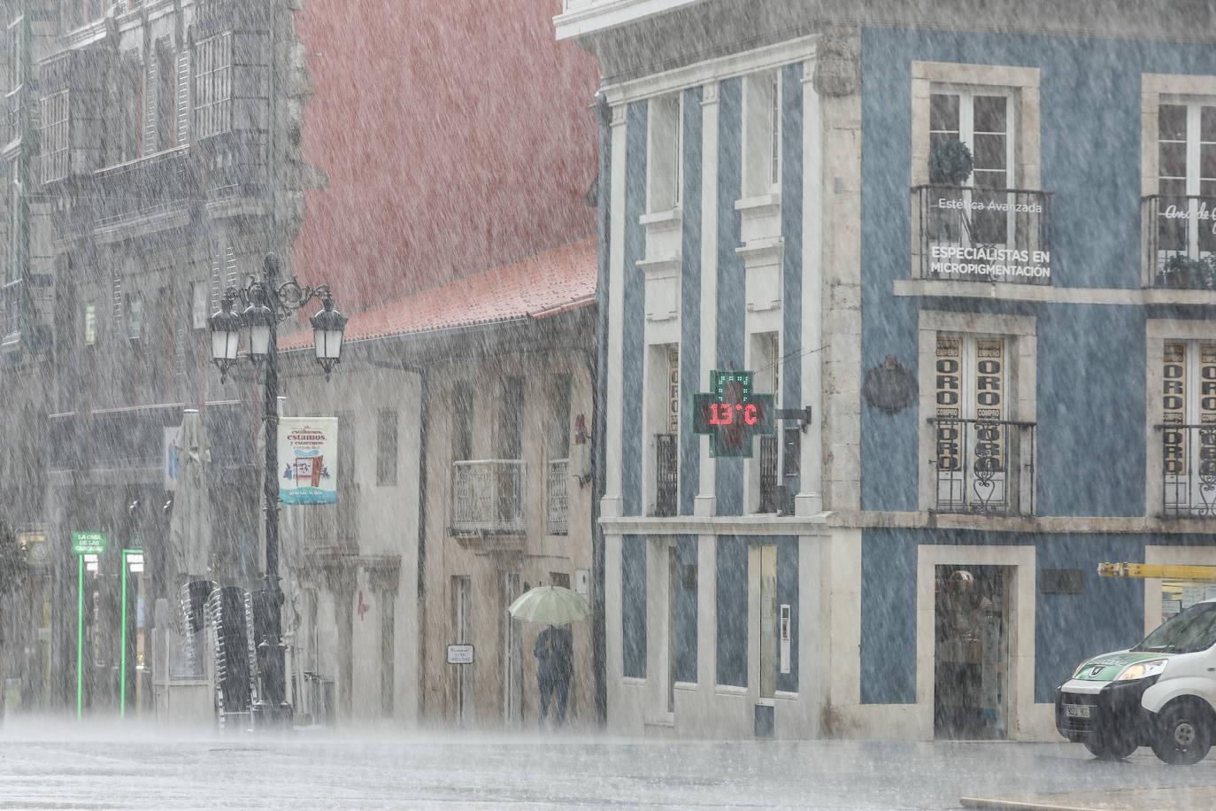 Asturias, en aviso por lluvia, viento y oleaje