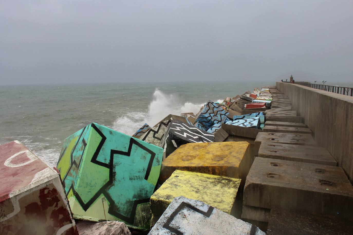 Asturias, en aviso por lluvia, viento y oleaje