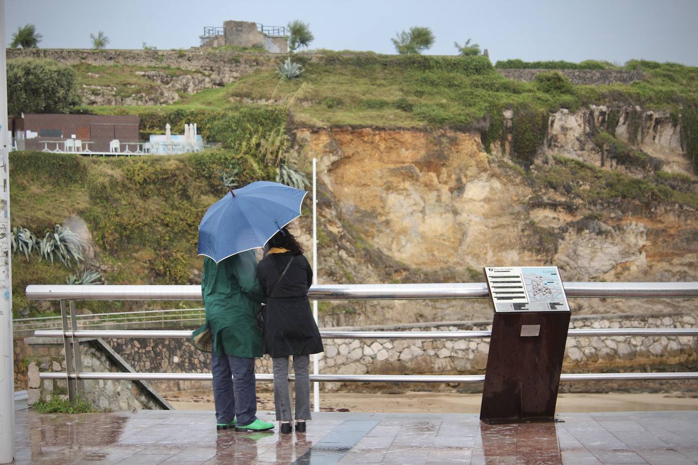 Asturias, en aviso por lluvia, viento y oleaje