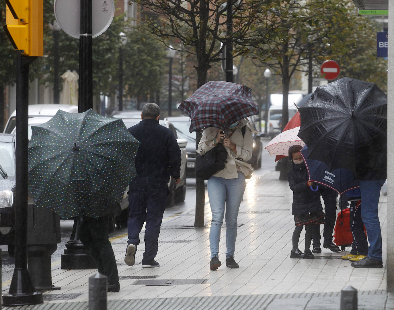 Asturias, en aviso por lluvia, viento y oleaje