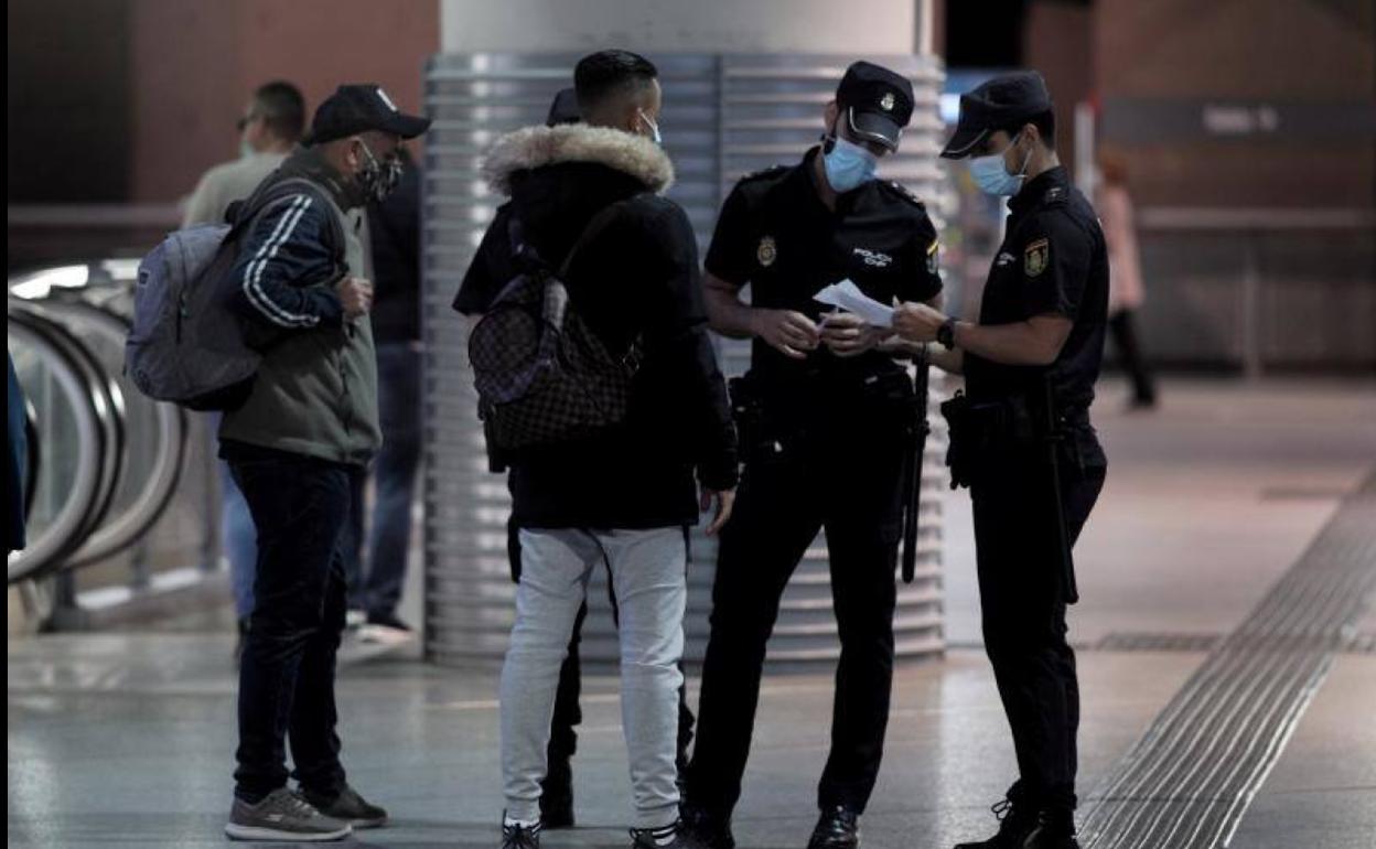 La Policía ha intensificado la vigilancia en Madrid.