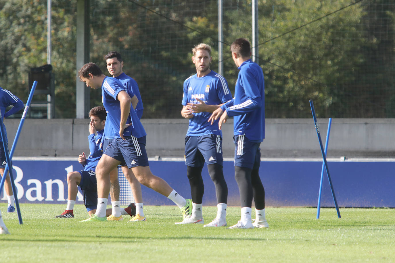 Los azules ya han comenzado a preparar el derbi asturiano, que se disputa este fin de semana. 