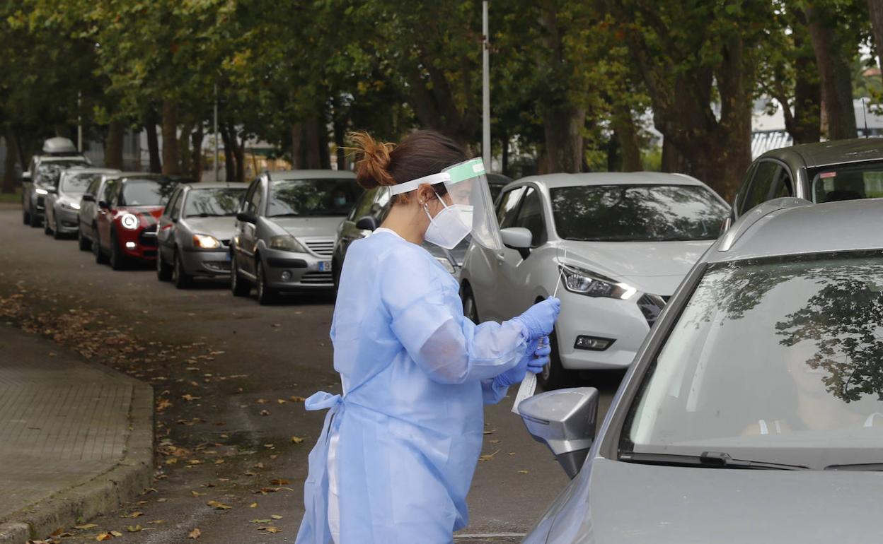 Realización de test PCR en Gijón. 