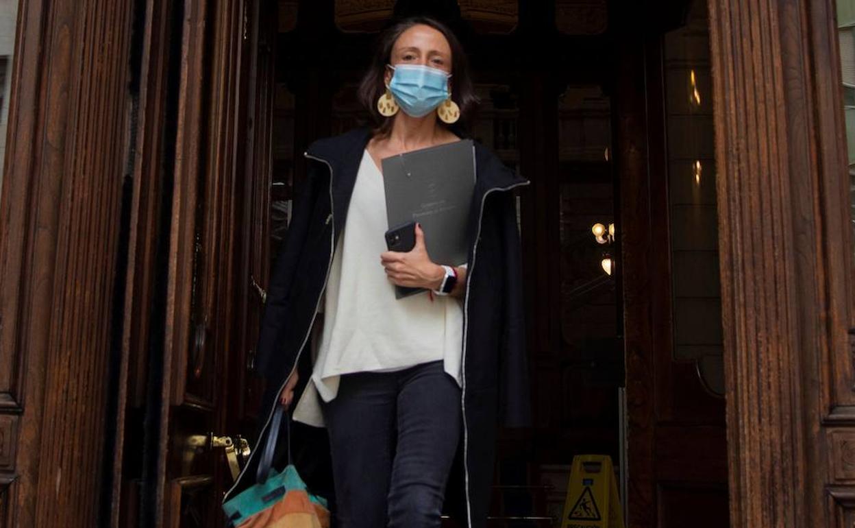 Melania Álvarez, consejera de Derechos Sociales y Bienestar.