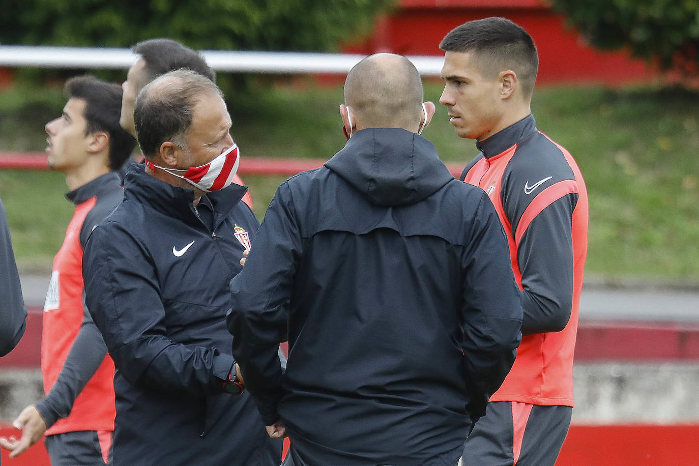 Fotos: Entrenamiento del Sporting (10/10/2020)