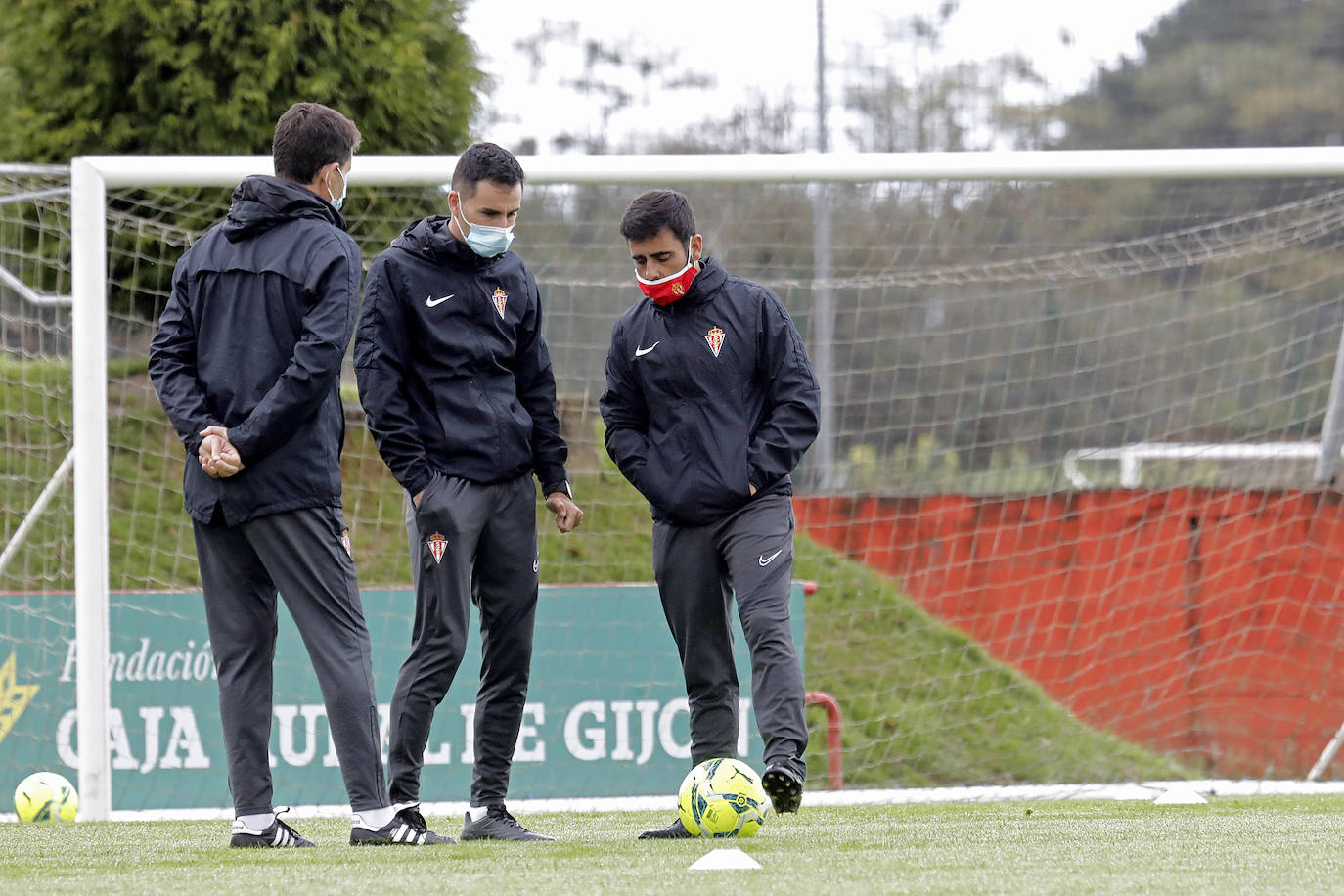 Fotos: Entrenamiento del Sporting (10/10/2020)