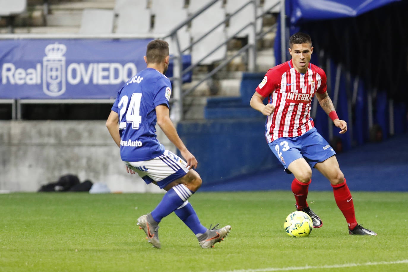 Fotos: Las mejores imágenes del derbi asturiano. Oviedo - Sporting