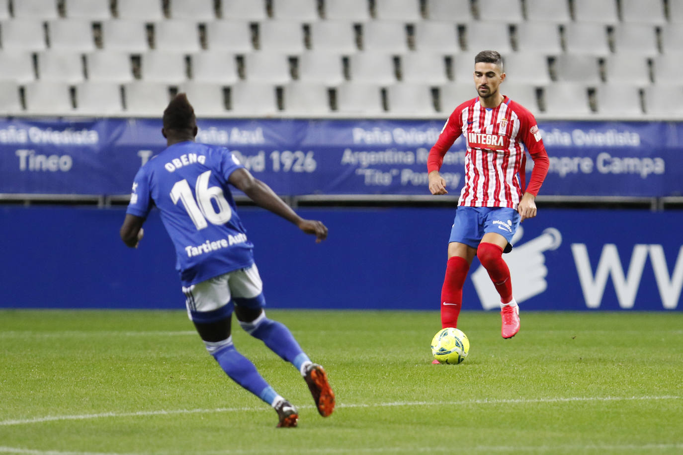 Fotos: Las mejores imágenes del derbi asturiano. Oviedo - Sporting