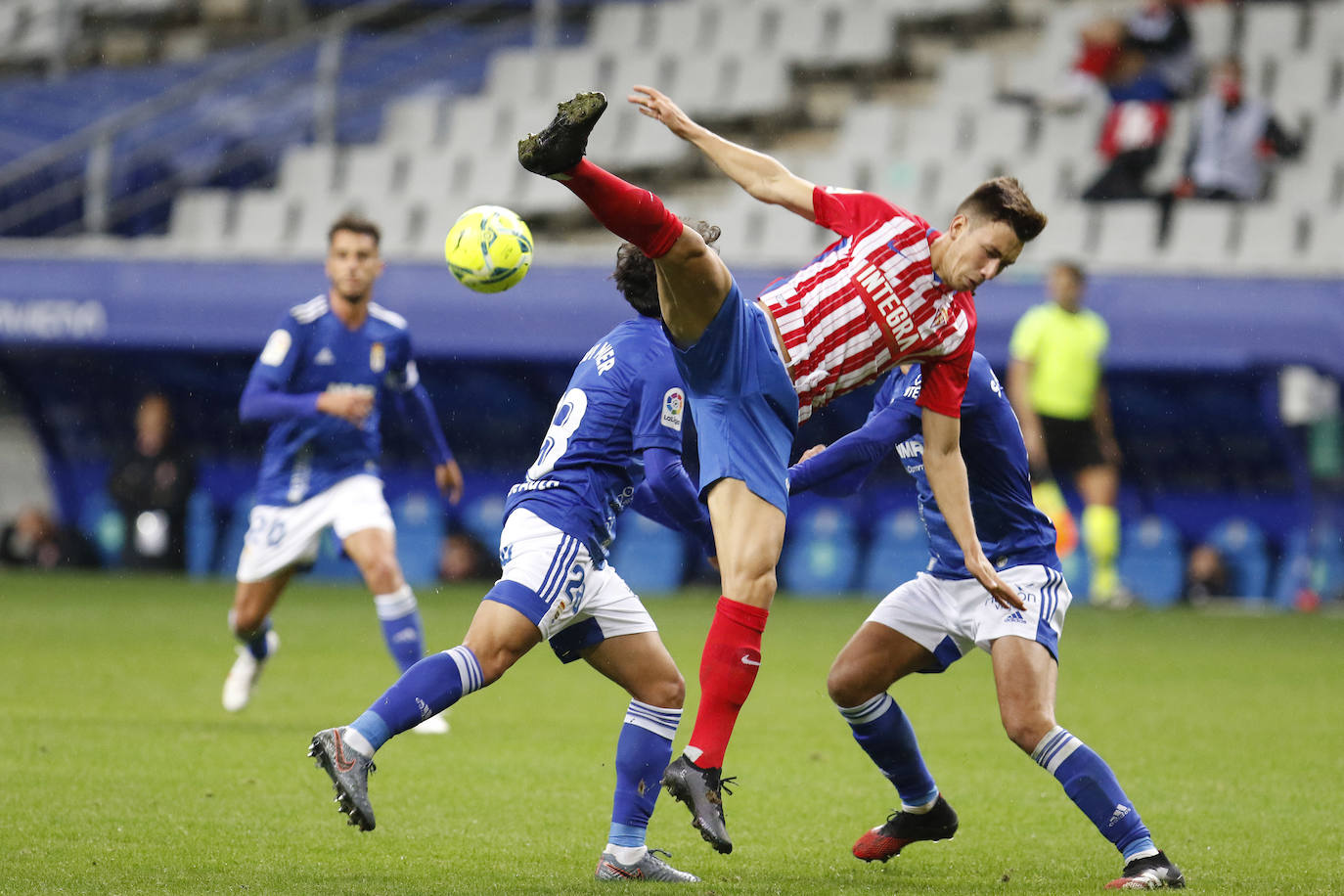 Fotos: Las mejores imágenes del derbi asturiano. Oviedo - Sporting