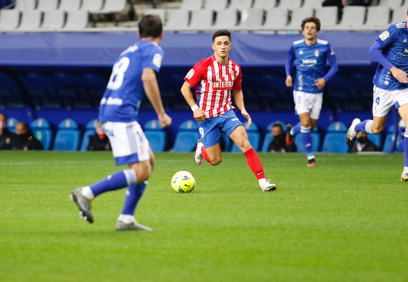 Fotos: Las mejores imágenes del derbi asturiano. Oviedo - Sporting