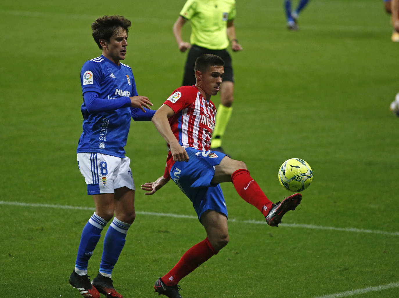 Fotos: Las mejores imágenes del derbi asturiano. Oviedo - Sporting