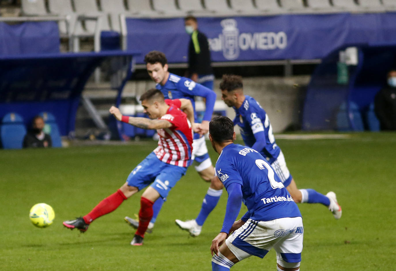 Fotos: Las mejores imágenes del derbi asturiano. Oviedo - Sporting