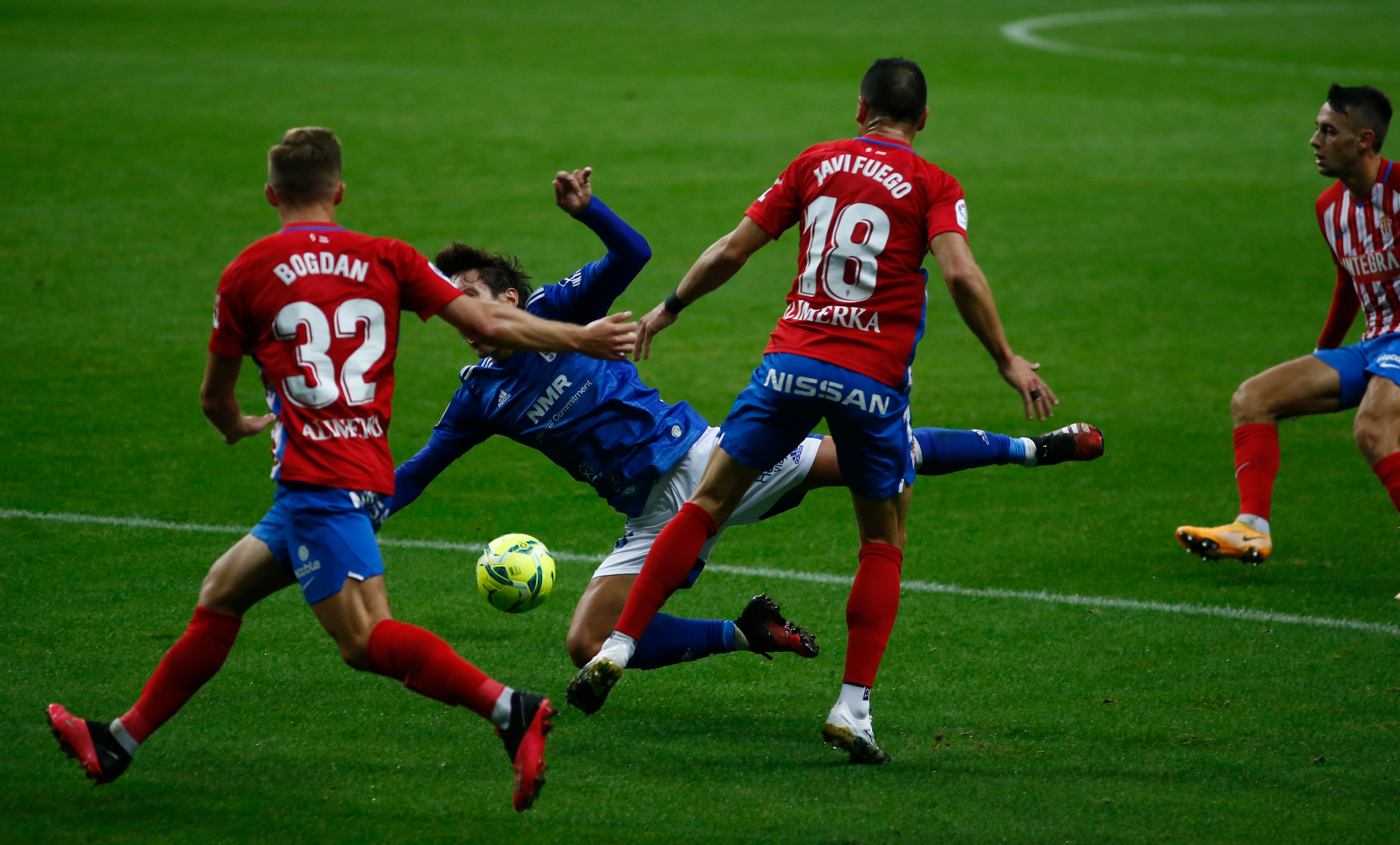 Fotos: Las mejores imágenes del derbi asturiano. Oviedo - Sporting